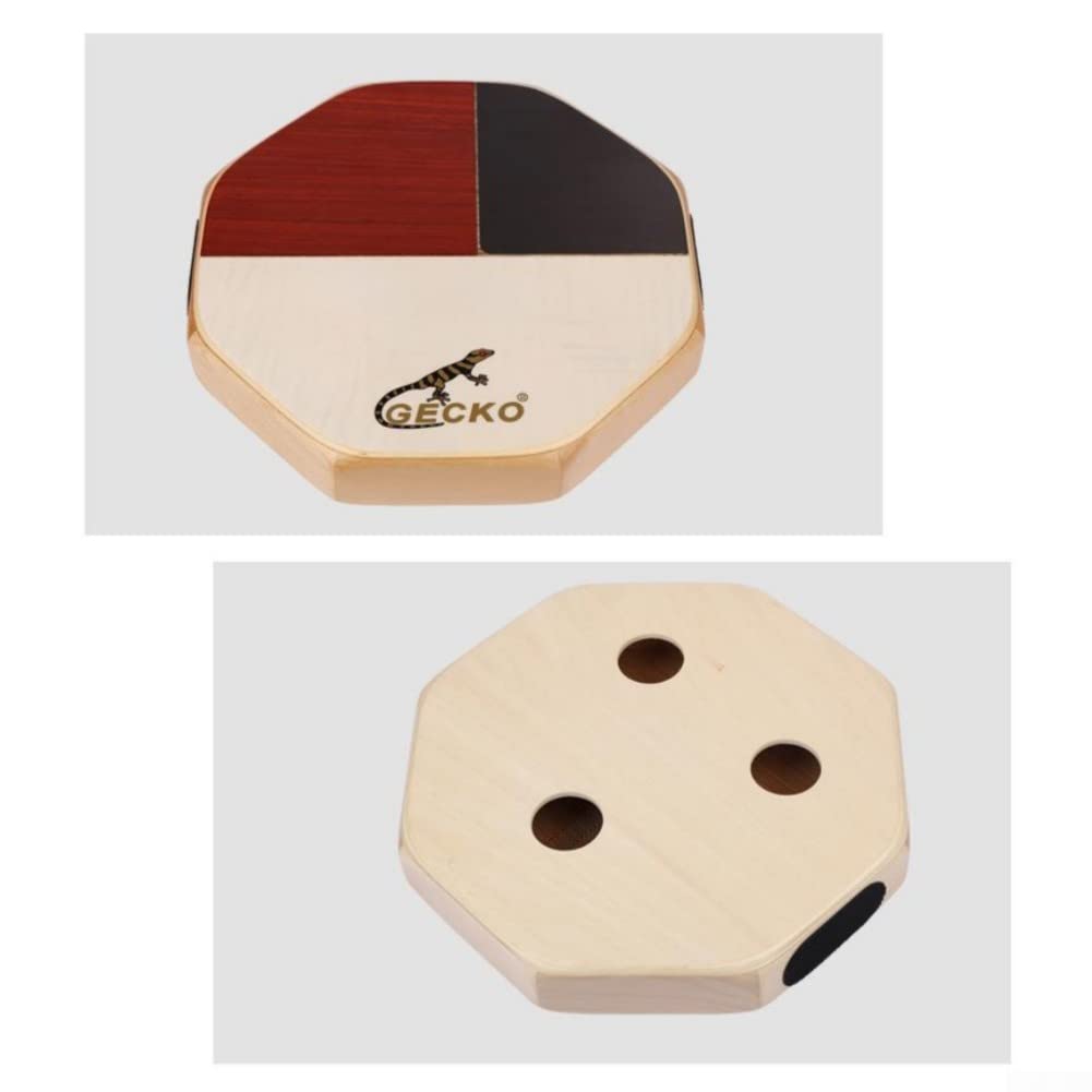Cajón tambor de mano, cajón portátil y compacto con bolsa de transporte, instrumento de percusión para viajes, camping
