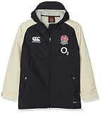 Canterbury Kinder Official England 18/19 Vaposhield Water Repellent Full Zip Rugbyjacke, anthrazit, Größe 12