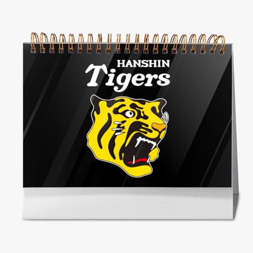 2026年 卓上カレンダー 阪神タイガース タイガー 野球応援 デスクトップ カレンダー 小型 月間 書き込み 計画整理用 おしゃれ 記念品 プレゼント 2025年9月?2026年12月