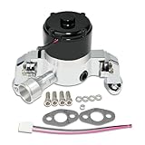 Aflle Racing Chrome Finish Aluminum Electric Water Pump fits Chevy Small Block 283 305 327 350 400