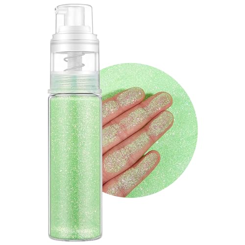 Haar- und Körper-Make-up, Körperpuder, Make-up, funkelndes Puder, für Bühnenparty, Make-up