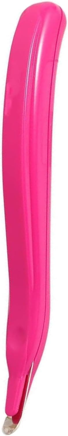 Pink Portable Staple Remover,Staple Puller Tool Magnetic Head Staple Removal Tool Handheld Staple Puller, Pen Type Staple Remover Binding Supplies School Office Home, Staplers and Punches