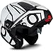 Produktbild MOTOHelmets® F19 Runner Black · Motorrad-Helm · Klapp-Helm Modular-Helm Flip-up Integral-Helm Motorrad-Helm Roller-Helm Full-Face Cruiser MTB · ECE Sonnenvisier Schnellverschluss Tasche L (59-60cm)