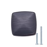 Paquete de 10 Amazon Basics - Pomo de armario tradicional y cuadrado, 3,17 cm de diámetro, Bronce antiguo, Paquete de 10