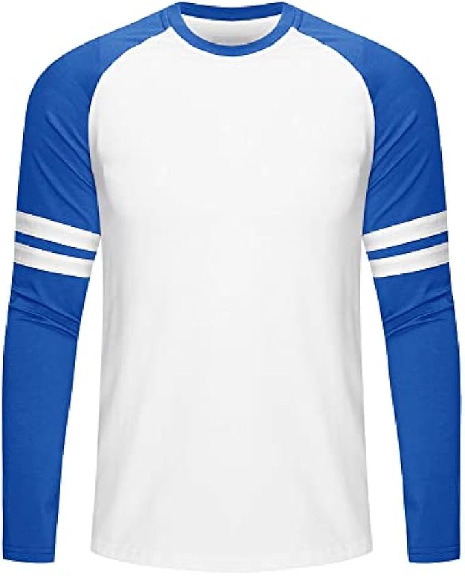 MAGCOMSEN Men's Long Sleeve T-Shirt Crew Neck Quick Dry Hiking Shirts Athletic Top Tee Running Workout Performance Shirts