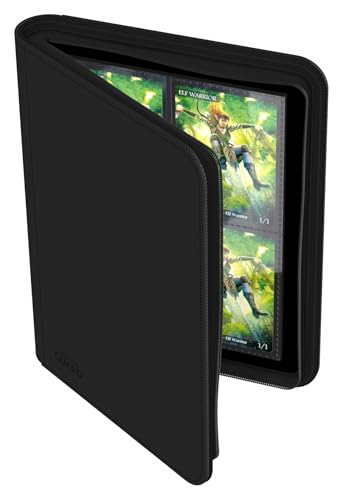 Image of Ultimate Guard Zipfolio 160 - 8 Pocket Xenoskin Black