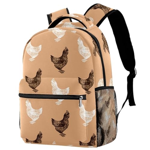 Sac de voyage décontracté motif poules pour vos escapades de week-end et sorties urbaines