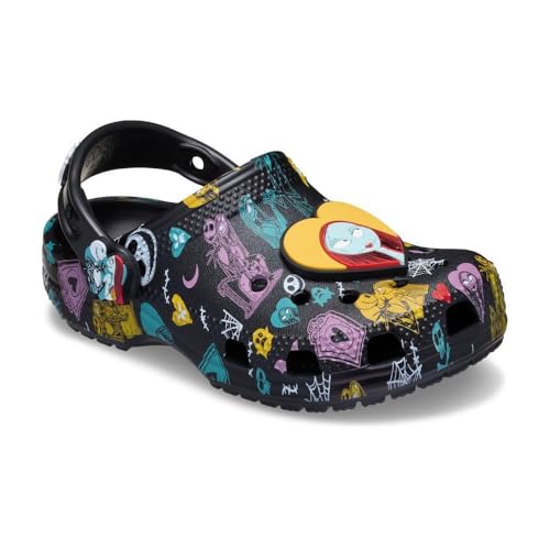 Crocs Toddlers Disney Tim Burtons The Nightmare Before Christmas Jack and Sally Classic Sabots Enfants - vue 3