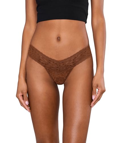Image of hanky panky - Signature Lace Low Rise Thongs for Women | Lacy Lingerie Underwear | 3 or 5 pack