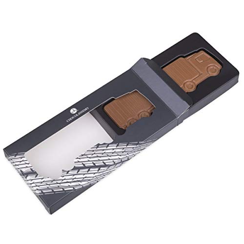 LKW aus Vollmilchschokolade