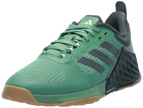 adidas Tênis unissex adulto Dropset 2 Trainer, Pré-amado verde/hera/faísca verde, 5.5 Wide Women/4.5