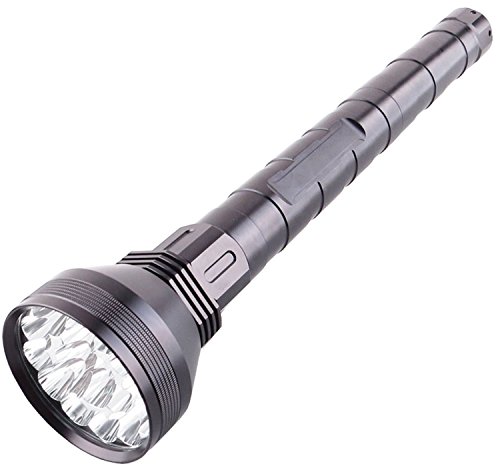 Lampe de poche LED super lumineuse 22000 lumens puissance lumineuse 100W 18XCREE XML-T6 4 niveaux de commutation Cover