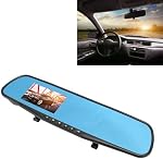 Mirror Dash Cam Backup Camera,1080P Front Dash Cam Rearview Mirror with 3.5 Inch Display, Loop Recording, Motion Detection, for Driving Car Parking