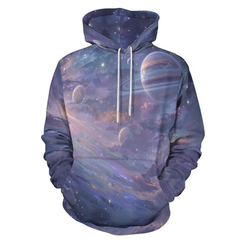 Pull à manches vaste univers pour vos soirées astro et sorties urbaines