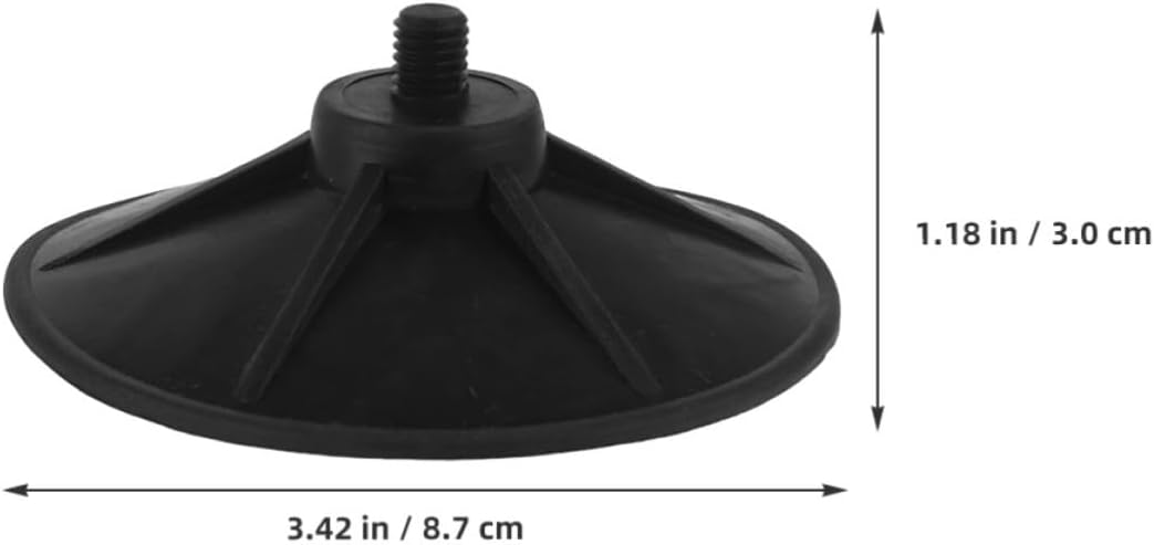 4pcs Rubber Suction Base for Punching Bag Stand, Lightweight Multifunctional Sandbag Mount Replacement Parts, Sturdy Boxing Bag Accessories for Home Gym Use