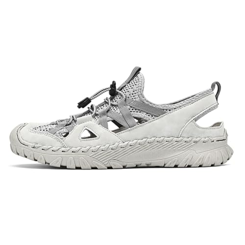 Men's Sport Sandals Outdoor Hiking Sandals Closed Toe Water Sandals Lightweight Breathable Beach Shoes2