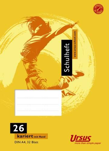 Preisvergleich Produktbild Heft A4 32BL Lin26 kar. m.R.