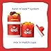 Whiskware Paw Patrol Stackable Snack Containers for Babies, Kids, and Toddlers, 3 Stackable Snack Cups for School and Travel, Formula Friendly, Cupholder Friendly, Marshall