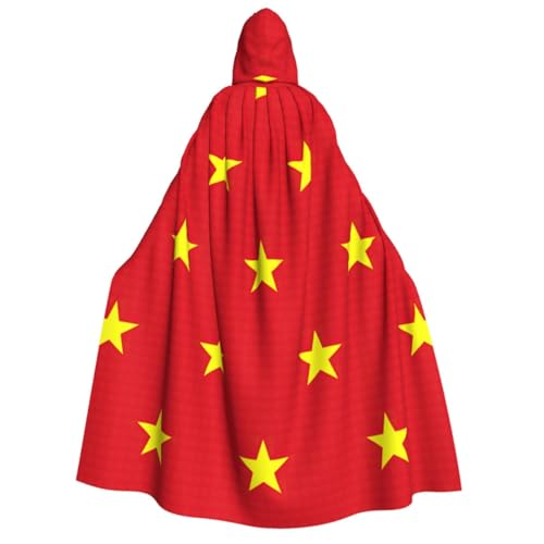 Cape cosplay drapeau Vietnam 140cm pour carnaval et festivals