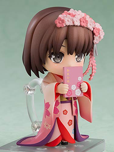 Good Smile Saekano: How To Raise A Boring Girlfriend Fine: Megumi Kato (Kimono Version) Nendoroid Action Figure, Multicolor #TOP4