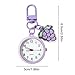 Mini Clock Keychain, Fashion Luminous Bag Charm, Cartoon Portable Timepiece, Lightweight Sturdy Design, Easy Carry Accessory for Women Girls Children Purse Backpack Handbag Everyday Travel
