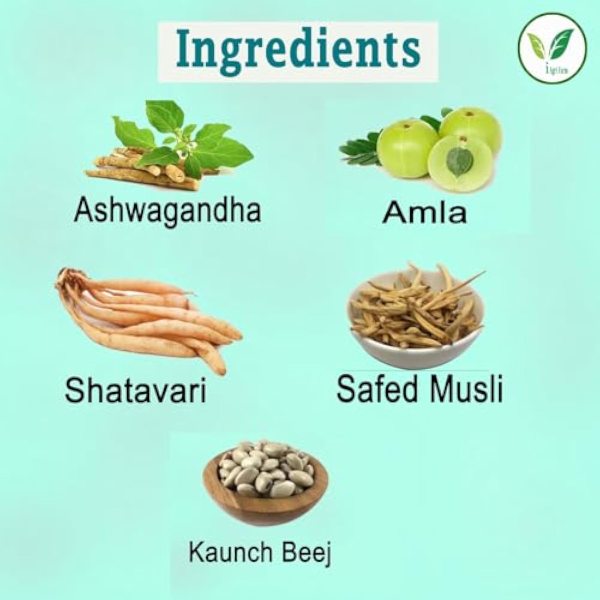 Iagrifarm Herbal Churna Pack, 5 x 250g