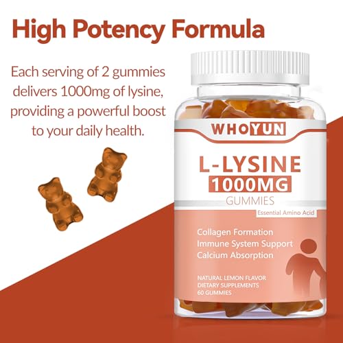 Whoyun LS-LMXX1P L-Lysine 1000Mg Gummies thumb #2