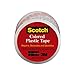 Scotch Colored Plastic Tape, White, 1.5-in x 125-in, 6-Rolls (191WT)