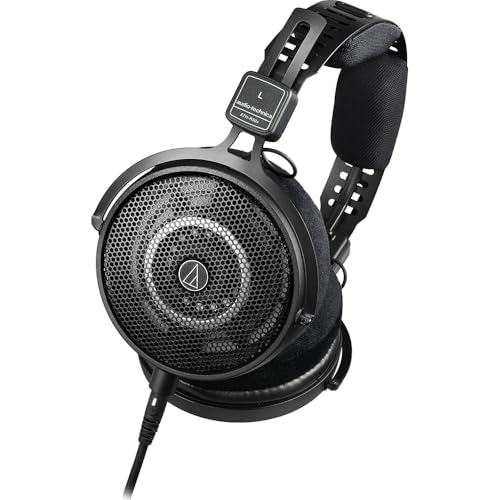 image for Audio-Technica ATH-R50x Pro Open Back Reference Headphones Bundle with