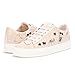 Karl Lagerfeld Paris Women's Cate Pins Tweed Lace Up Platform Sneaker, Black/White Multi, 7