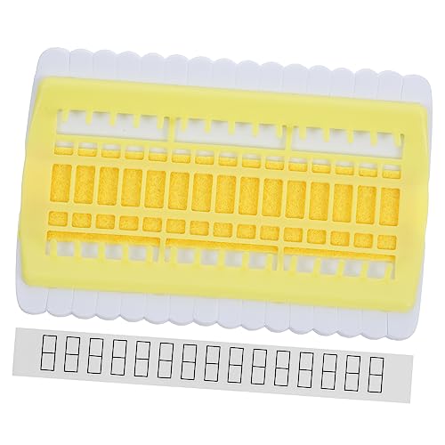 DOITOOL Mini Thread Arranger for Cross Stitch Lightweight Plastic Organizer Positions for Embroidery Floss