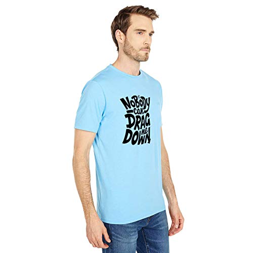 Image of T-Shirt for Men Nobody CAN Drag ME Down Quote Tees