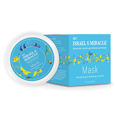 Deep-Conditioning Argan Oil Hair Mask Hair Treatment with Argan Oil for Dry or Damaged Hair Infused with Powerful Organic Hair Care Herbs from Israel for All Hair Types