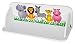 Produktbild Leomark Regalbrett auf der Wand - Tiere- Wandboard aus Holz, Wandregal für Kinder, Wandablage mit UV-Aufdruck, Länge: 60 cm