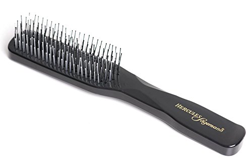 Hercules Sägemann Scalp Brush Deluxe black 8-reih, 1er Pack (1 x 1 Stück)