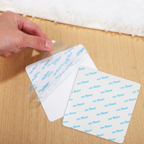 Cinta de alfombra lavable y reutilizable de PU con almohadillas autoadhesivas 6