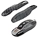 Price comparison product image TOMALL Carbon Fiber Style Key Cover for Cayenne Panamera Macan 911 Key Replacement Case