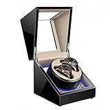 Automatic Watch Winder With Quiet Running Motor Watch Winding Display Soft Flexible Watch Pillows Storage Case