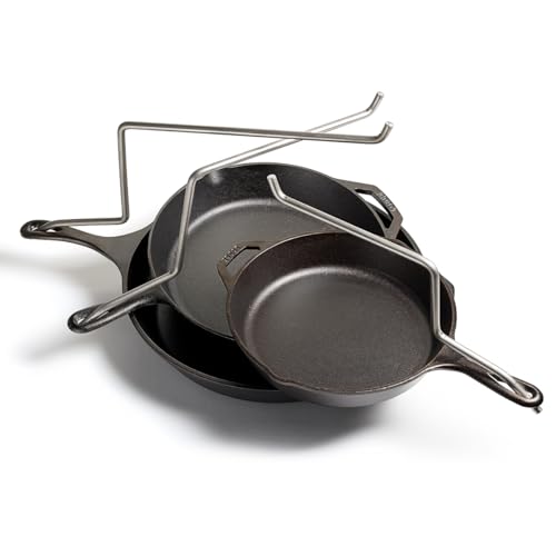 PoulTree - Chicken Penetrator Rod with Skillet Roaster – for Juicy Meat & Crispy Skin – for Grill, Oven & Smoker – Rotisserie-Style with no Spin – Auto Convection - Skillet Included