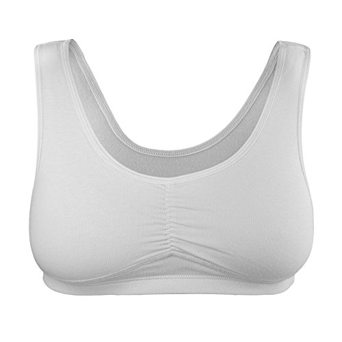 Beginners Training Bra Style 1553 (34, White)