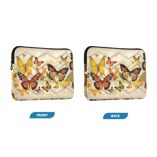 Funda para portátil Butterfly Flower 13-14 pulgadas impermeable miniatura 2