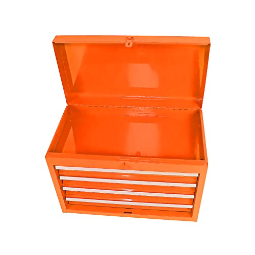 Dithoko 5-Drawer Rolling Tool Chest Cabinet, High Capacity Tool Box Storage Cabinet With Adjustable Shelf, Removable Tool Box Organizer With 4 Wheels For Garage Warehouse - Orange #TOP7