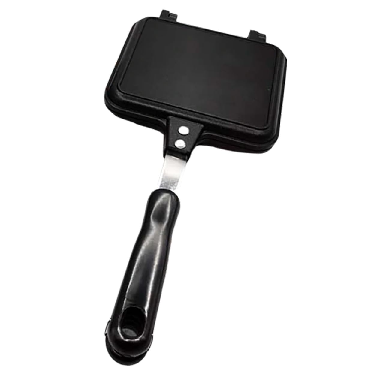 CIYODO Double Sided Non Stick Sandwich Fry Pan Versatile Breakfast Maker for Waffles Steaks and Eggs Compatible with Gas and Tool for