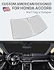 Proadsy Windshield Sun Shade for Honda Accord 2023-2025 2026 4-Layer Foldable Front Sunshade Protector Sun Visor Blocks UV Rays Keep Car Cooler #1