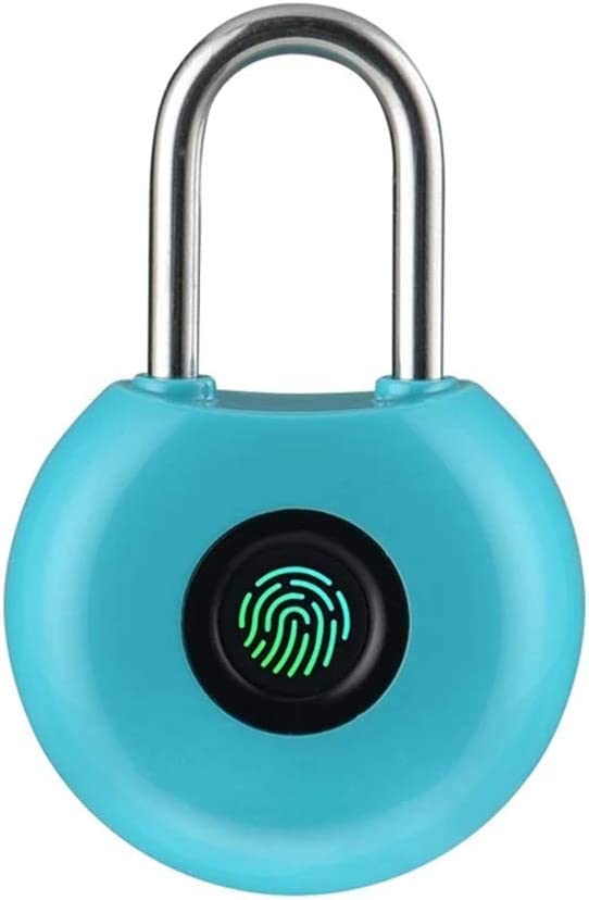 Candado de Huellas Dactilares Recargable de 20 Grupos, Moderno, para taquillas, Bolsos y Bicicletas.