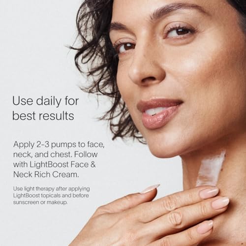 Solawave LightBoost Red Light Therapy Serum for Face & Neck | Enhances Beauty Wand & Microcurrent Devices | Boosts Collagen & Hydration for Radiant Skin, Reduces Appearance of Wrinkles & Fine Lines
