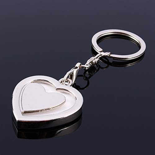 Mini fotolijst sleutelhanger, schattige draagbare lichtgewicht metalen duurzame fotolijst sleutelhanger houder, voor… - Afbeelding 6