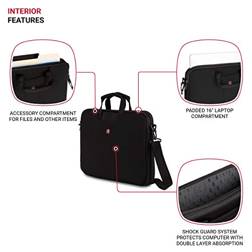 Wenger Legacy 15.6 Inch Ultra Computer Slimcase, Black, One Size2