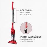 MONDIAL Aspirador de Pó Turbo Cycle, Vermelho/Preto, 1100W, 110V - AP-36 glide