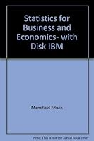 Statistics for Business and Economics, with Disk 0393961036 Book Cover